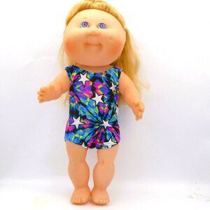 Vintage CPK Hasbro 1991 Doll  Hard Body Strawberry Blonde Hair Blue Eyes